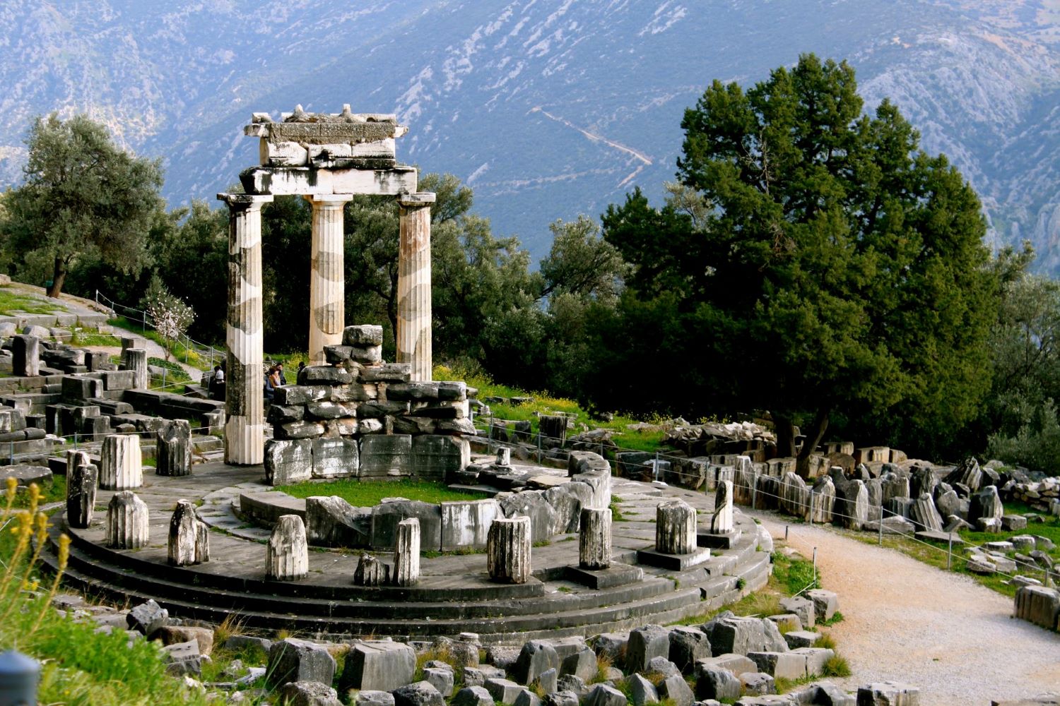 Visit Delphi to learn about Greek mythology