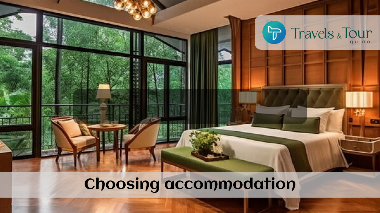 Choosing accommodation