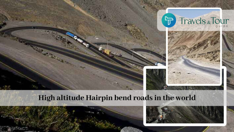 High altitude Hairpin bend roads in the world